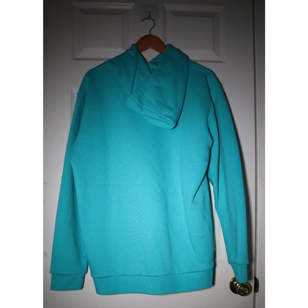 Turquoise Blue Adidas Originals Hoodie Size L